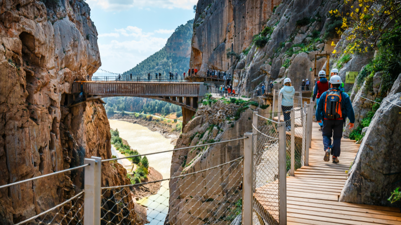 Caminito del Rey - vandretur p kanten, dag 9